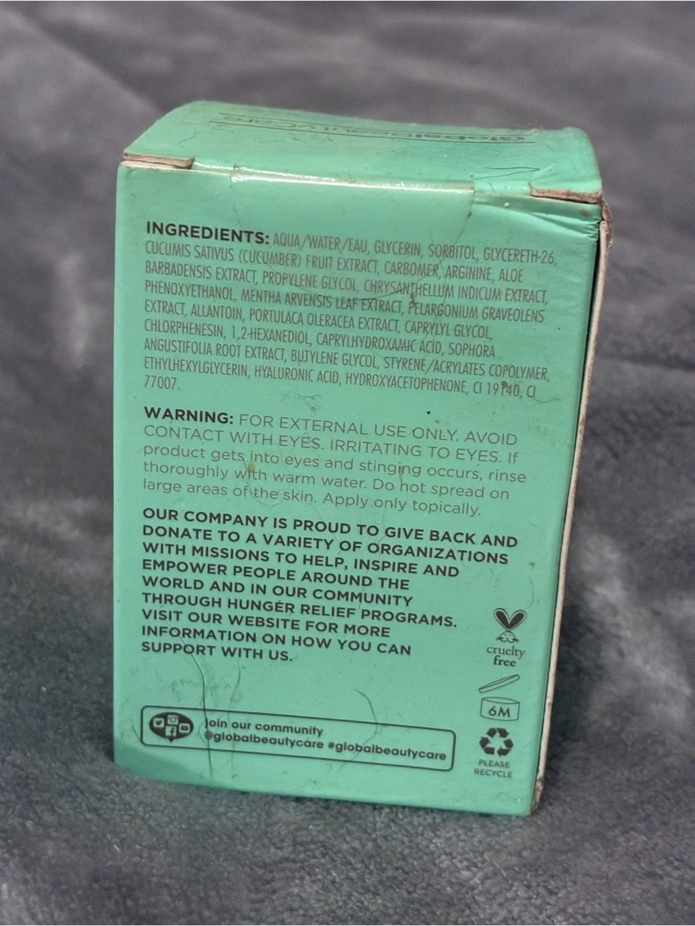 Global Beauty Care Blemish Control Oil-Free Soothing Moisturizer